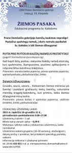 Kaledoms eduk. prog. 2015 m. SIUNTIMUI